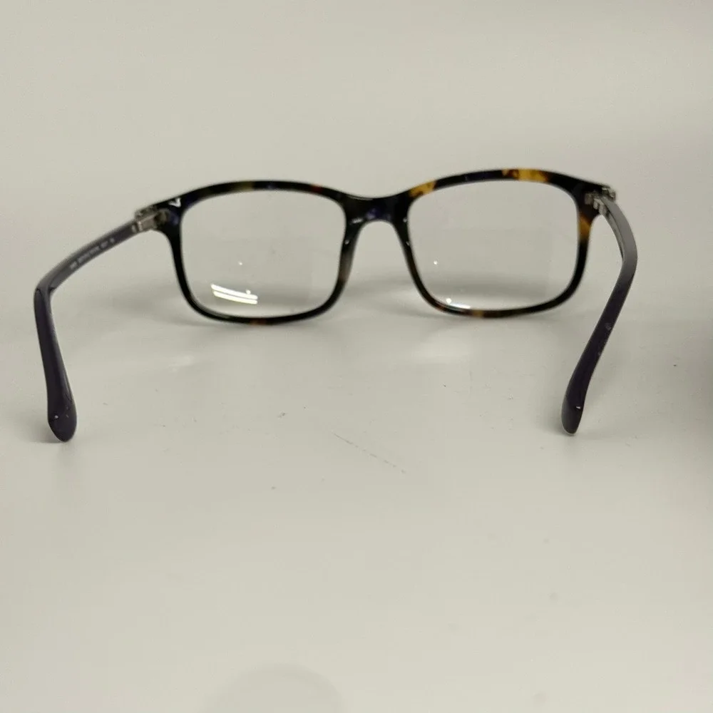 Cole Haan CH5033 Purple Tortoise Rectangular Eyeglass Frames 52-17-135